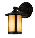 6"W Fulton Prime Solid Mount Outdoor Wall Sconce
