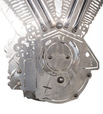 15"W Motorcycle Motor Lodge Wall Sconce
