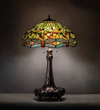  31"H Hanginghead Dragonfly Table Lamp