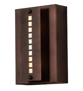 8"W Moss Creek Stepping Stone Outdoor Wall Sconce