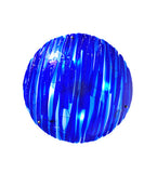 24"W Metro Fusion Azul Fused Glass Contemporary Inverted Pendant