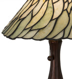 18"H Willow Jadestone Table Lamp