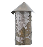 8.5"W Tall Pines Rustic Lodge Wall Sconce