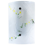 10"W Metro Fusion Bel Volo Fused Glass Wall Sconce