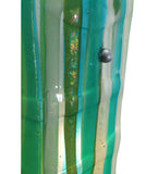 9"W La Spiaggia Fused Glass Contemporary Sconce