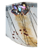 18"W Ramoscelli Fused Glass Contemporary Pendant