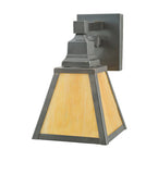 6.5"W Mission Prime Rustic Lodge Wall Sconce