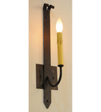 3"W Costello Rustic Gothic One Light Wall Sconce