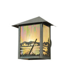 9"W Quiet Pond Outdoor Wall Sconce