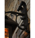 18"H 1 Lt Lantern Gothic Outdoor Wall Sconce