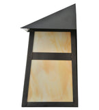 9"W Stillwater Double Cross Mission Outdoor Sconce