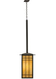 18"Sq Hyde Park Synthesis Outdoor Pendant