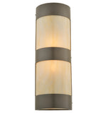 8.25"W Cilindro Old World Contemporary Wall Sconce