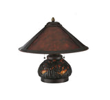 16"H Sutter Lighted Base Wildlife Table Lamp