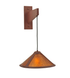 7"W Cantilever Mission Lodge Wall Sconce