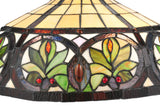 16"W Barroco Tiffany Stained Glass Pendant