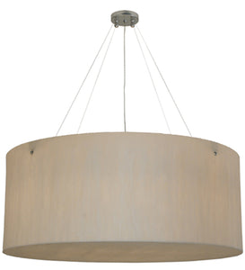 48"W Cilindro Faux Alabaster Traditional Pendant