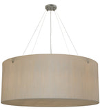 48"W Cilindro Faux Alabaster Traditional Pendant