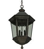 15"W Tiamo Lantern Outdoor Pendant