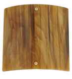 11"W Metro Fusion Marble Panel Glass Sconce