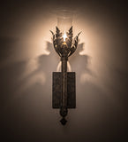 7"W French Elegance Lodge Wall Sconce