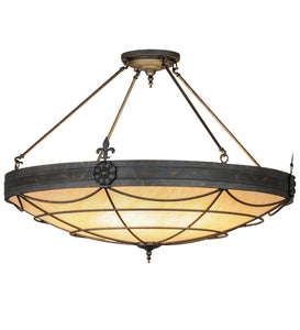 48"W Halcyon Contemporary Inverted Pendant
