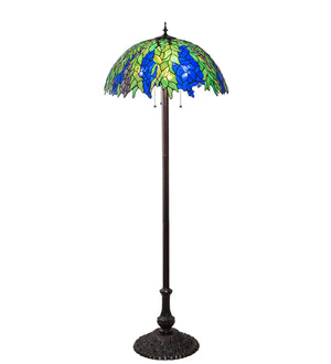 62"H Tiffany Honey Locust Floor Lamp