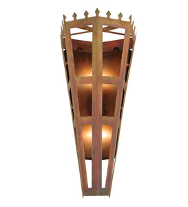 7.5"W Woolf Octagon Gothic Wall Sconce