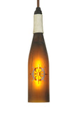 3"W Coastal Collection Ships Wheel Wine Bottle Pendant