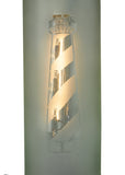 3"W Coastal Collection Wine Bottle Lighthouse Pendant
