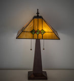 24"H Martini Mission Table Lamp