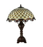 24"H Jeweled Katherine Victorian Table Lamp