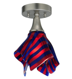 8"W Metro Fusion Satrial's Dream Handkerchief Flushmount