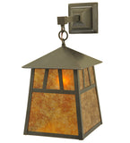 8"W Stillwater Double Bar Mission Outdoor Wall Sconce