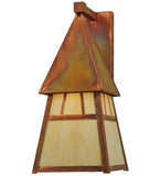 7.40"Sq Stillwater Double Bar Mission Outdoor Wall Sconce
