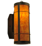 6"W Villa Mission Outdoor Wall Sconce