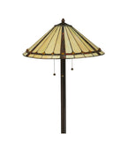 61"H Belvidere Mission Stained Glass Floor Lamp