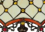 20"H Jeweled Katherine Victorian Tiffany Table Lamp