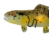 30"W Metro Fusion Brown Trout Fused Glass Wall Sconce