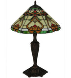 24"H Middleton Victorian Stained Glass Table Lamp