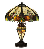 25"H Sebastian Victorian Tiffany Table Lamp