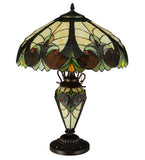 25"H Sebastian Victorian Tiffany Table Lamp