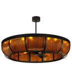 56"W Prime Dome W/Uplights Chandel-Air Fan | Smashing Stained Glass & Lighting