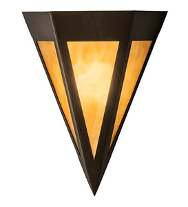 9.75"W Infinity Contemporary Lodge Wall Sconce