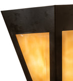 9.75"W Infinity Contemporary Lodge Wall Sconce
