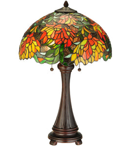 25"H Tiffany Lamella Table Lamp