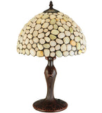 19"H Agata Opal Arts & Crafts Table Lamp