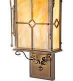 8"W Standford Victorian Outdoor Wall Sconce