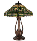 27"H Guirnalda Tiffany Floral Table Lamp