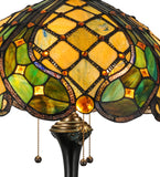 65"H Capolavoro Victorian Tiffany Floor Lamp